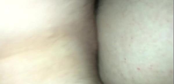  Sexy BBW Teases And Takes Hard Doggy - Male Cums !